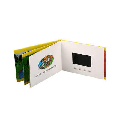 화면 팜플렛 카드, 128MB-16GB 비디오 그리팅 카드를 출력하는 활판 인쇄