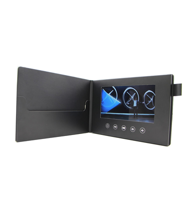 광고를 위한 OEM PU 초대 비디오 카드 ROHS 세륨 FCC 증명서